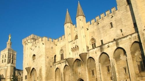 Palais des papes Avignon provence alpes côte d'azur