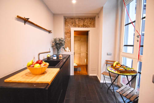Federico II | Corte Capomazza Apartments Naples, 4 people, double bed, living room, kitchen, private bath, shower, hammam, relaxing, 2 floors, quadruple