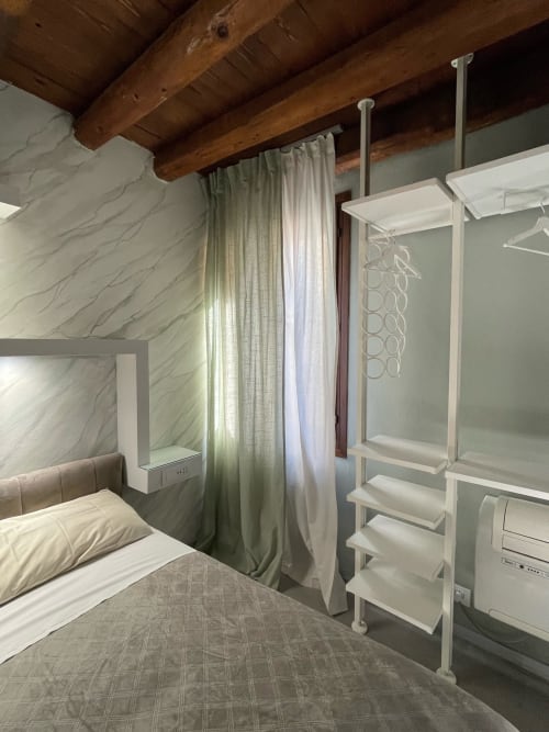 Appartamentino in centro a Rovigo - Locazioni Breve Periodo | letto matrimoniale, singolo, cucina attrezzata, tv, wifi, lavatrice, lavastoviglie, asciugatrice, vista cittá, bollitore, macchina da caffè