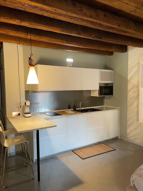 Appartamentino in centro a Rovigo - Locazioni Breve Periodo | letto matrimoniale, singolo, cucina attrezzata, tv, wifi, lavatrice, lavastoviglie, asciugatrice, vista cittá, bollitore, macchina da caffè