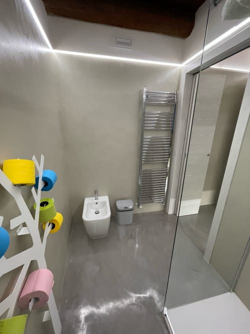 Appartamentino in centro a Rovigo - Locazioni Breve Periodo | letto matrimoniale, singolo, cucina attrezzata, tv, wifi, lavatrice, lavastoviglie, asciugatrice, vista cittá, bollitore, macchina da caffè