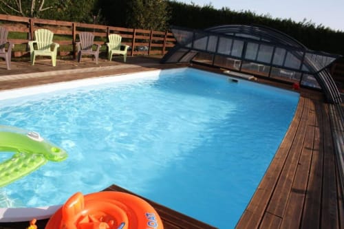 Gîte avec piscine - vacances en famille - Le Charleston - Normandie 