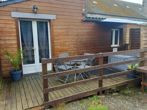 Gîte avec terrasse - le Charleston - location saisonnière Normandie 