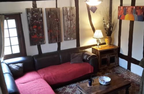 Les Hirondelles - Holiday house - Lyons-la-Forêt - salon