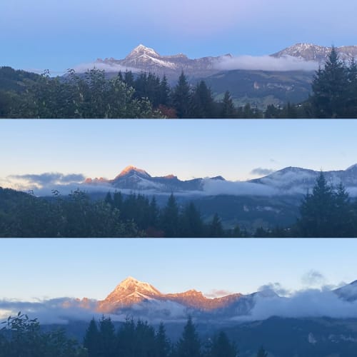 La Ferme des Georgières - vue montagne - proche Annecy