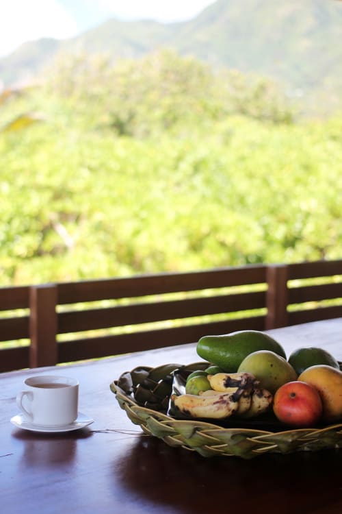 plateau de fruits moorea lodge, Tahiti