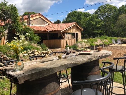 Les vacances aux Cercins - Gîtes - Vensac - Aquitaine - terrasse