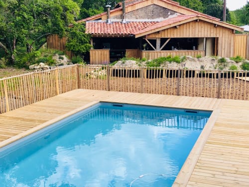 Les vacances aux Cercins - Gîtes - Vensac - Aquitaine - piscine - dépaysement 