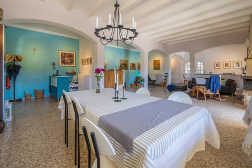 Hall, Paó Blau - Charming bed and breakfast with pool in Pau, Catalonia