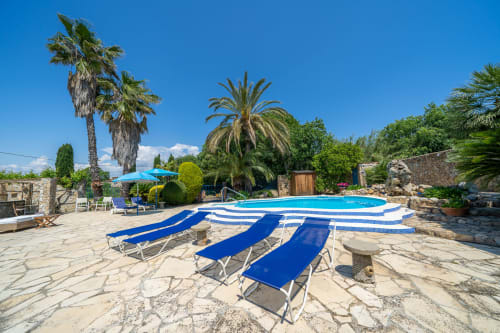 Piscina - Paó Blau - Encantadora pensión rural con piscina en Pau, Cataluña