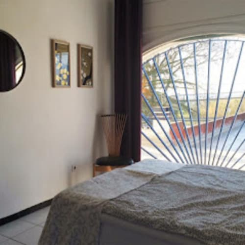 Habitación doble - Pensión rural con encanto con piscina en Pau, Cataluña