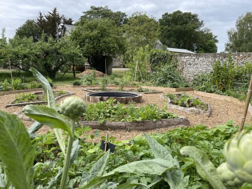 Obst und Gemüse aus dem Garten - Domaine du Plessis Grimaud, Ferienhaus und Gästezimmer Nantes Pornic
