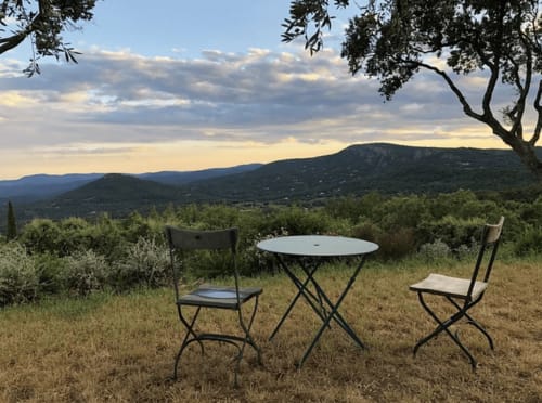 La Garde Freinet Domaine des Chenes de la Galline - Chambre d'hotes St Tropez - jardin et piscine