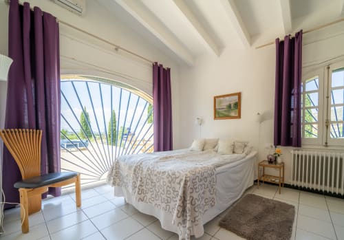 Habitación doble - Pensión rural con encanto con piscina en Pau, Cataluña