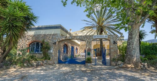 Entrada - Paó Blau - Encantadora pensión rural con piscina en Pau, Cataluña