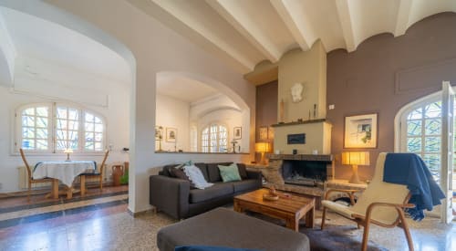 Recepción - Paó Blau - Encantadora pensión rural con piscina en Pau, Cataluña