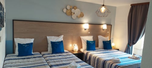 Hotel Alcyon - Valras Plage - chambre familiale chambre pour 4 personnes