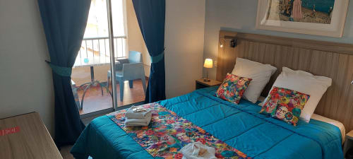 Hotel Alcyon - Valras Plage - chambre double avec balcon
