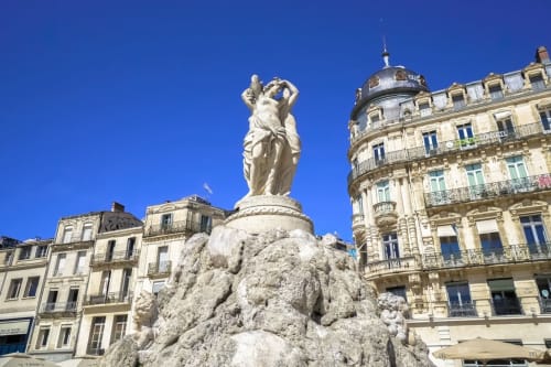 Les gîtes du Mas Gibert - Montpellier- Les 3 Grâces- Place de la Comédie