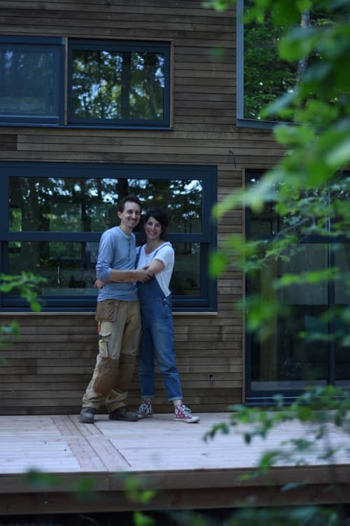 les constructeurs de la Tiny House Inspire en Berry Sologne, Viva Tiny House