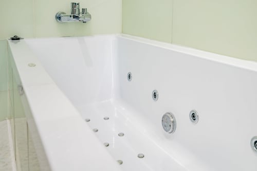 Valencia luxury Villa - bathroom in villa with pool in, Valencia, Spain