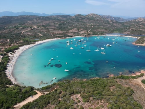 Plage Rondinara / plage de sable fin / 1h30 de Propriano
