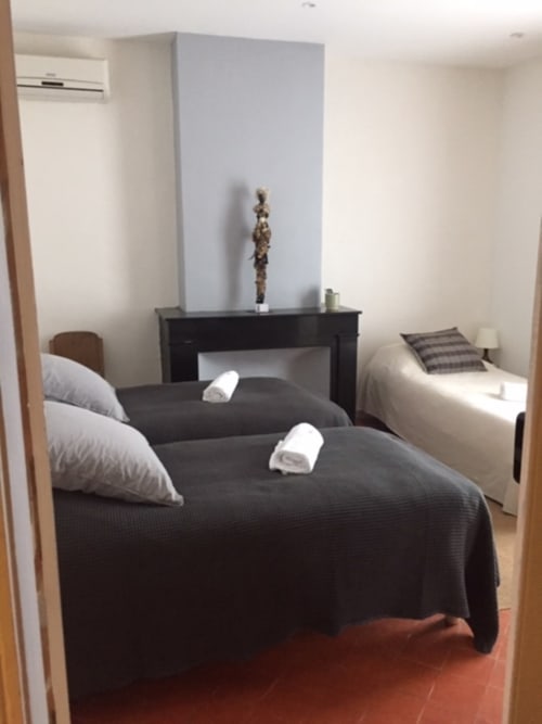 Casa Cessenon - Cessenon-sur-Orb - chambre Mourvèdre - chambre trois personnes