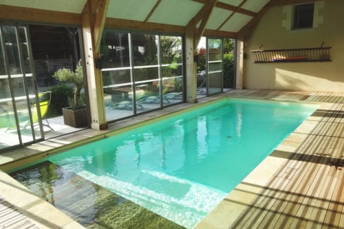 Domaine de Bel Etre - gite Indre - location gîtes équipés - jardin terrasse et piscine intérieure - spa 