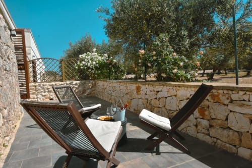 Albicocca | Apartment for 3, Masseria Giulio, Holiday Apartments Francavilla Fontana, Puglia, swimming pool, garden, private bathroom, twin bed, single bed