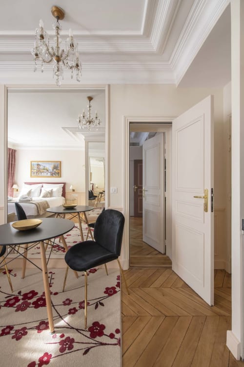 Le Beau Marais - Location appartement - salon-séjour - Le Marais - Paris