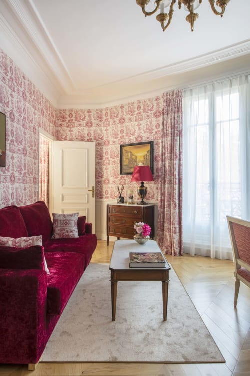 Le Beau Marais - Location de vacances - salon - Le Marais - Paris