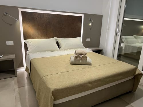 Elite Apartment Pool 02 | Elite Luxury Residence Case Vacanza Torre Suda, Puglia, Gallipoli, Salento, piscina, vacanze, mare, Maldive del Salento, letto matrimoniale, letti singoli, cucina, bagno privato