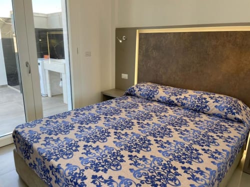 Elite Apartment Pool 03 Primo Piano | Elite Luxury Residence Case Vacanza Torre Suda, Puglia, Gallipoli, Salento, piscina, vacanze, mare, Maldive del Salento, letto matrimoniale, letti singoli, cucina, bagno privato