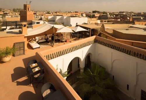 Riad Matham - Marrakech -suite Almoravide - vacances deux personnes