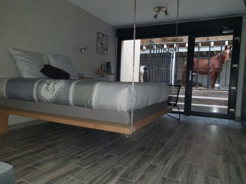 Zimmer mit Pferden, mit Pferden schlafen, Equi-lodges, ungewöhnliche Unterkünfte, Zimmer, Fraisnes-en-saintois,Meurthe-et-Moselle, Grand Est.