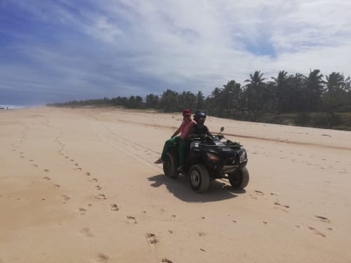 Randonné en QUAD pour voir la beauté de l'ile