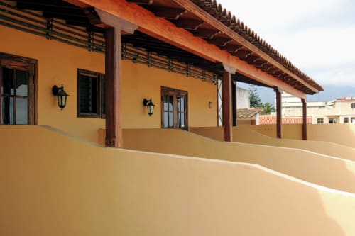 Fotografia del aspecto de las terrazas semi techadas. La terraza ideal para disfrutar del sol