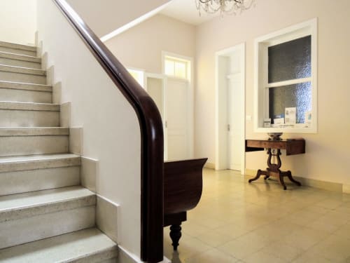Reception of the accommodation at Pension Silene in La Orotava, Tenerife