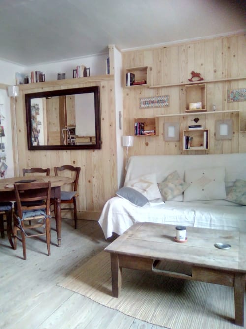 Au 17 et au 15 - Location appartements à Murat - salon 
