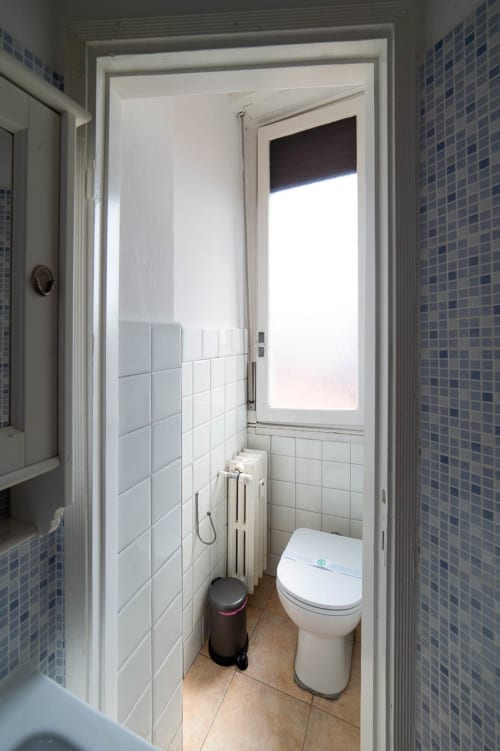 Navigli Darsena 3| Studio apartment for 2 with a double bed in the living room, kitchenette and bathroom with shower. With Wi-Fi, TV and air conditioning - HB Hall, flats in the centre of Milan.