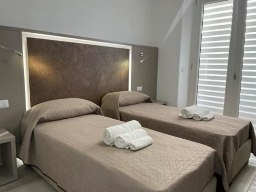 Elite Apartment Garden 02 | Elite Luxury Residence Case Vacanza Torre Suda, Puglia, Gallipoli, Salento, piscina, vacanze, mare, Maldive del Salento, letto matrimoniale, letti singoli, cucina, bagno privato