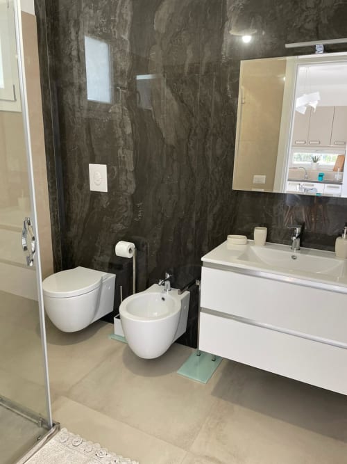 Elite Apartment Garden 02 | Elite Luxury Residence Case Vacanza Torre Suda, Puglia, Gallipoli, Salento, piscina, vacanze, mare, Maldive del Salento, letto matrimoniale, letti singoli, cucina, bagno privato