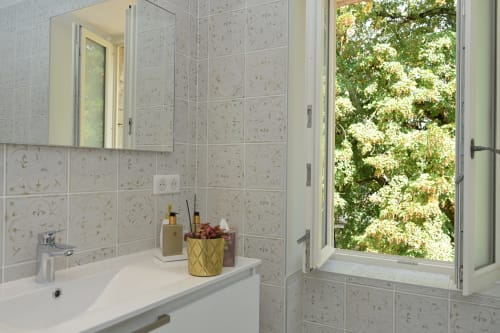 Clos Ceres - Maison D'hôte - Viré - Chambre chapitre - salle de bain