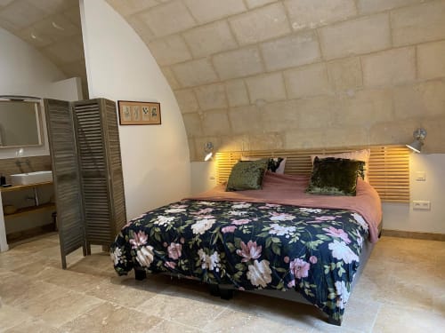 Location appartement vacances lit double Baux de Provence - Domain Cap Rubis