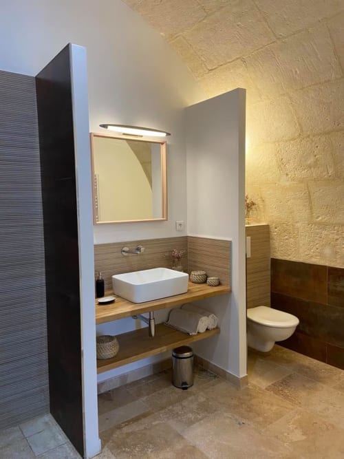 Location appartement vacances lit double Baux de Provence - Domain Cap Rubis
