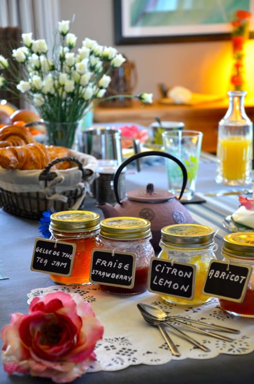 Confiture maison - Petit-déjeuner La Villa Belle - Pas de Calais