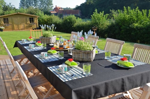 Table d'hôtes - Petit-déjeuner avec produits maison - La Villa Belle 