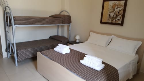 Emblema Appartamento 01 | Emblema Apartments Case Vacanza Torre Suda, Puglia, Gallipoli, Salento, mare, Maldive del Salento, letto matrimoniale, letto a castello, cucina, bagno privato