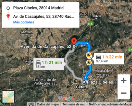 Alojamiento Rural en Rascafría junto al río y la montaña.