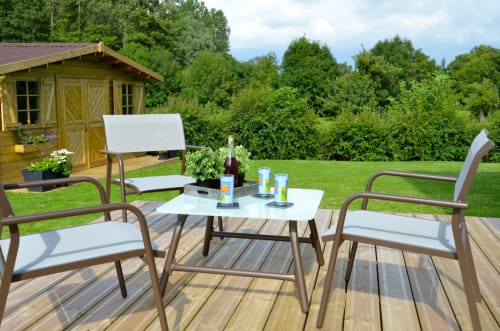 Terrasse vue jardin chambre d'hôtes près Wimereux